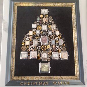 Christmas tree watch art